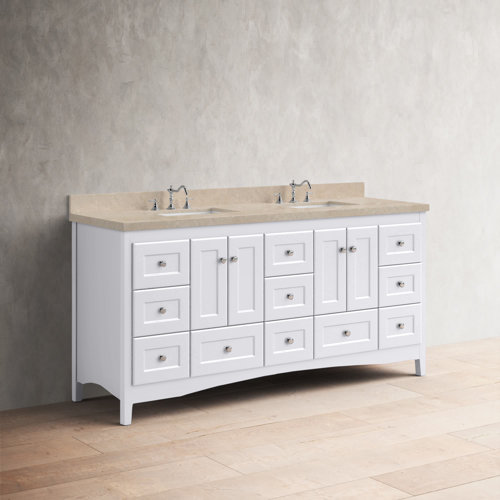 Birch Lane™ Fresno 72" Double Bathroom Vanity Set & Reviews Wayfair